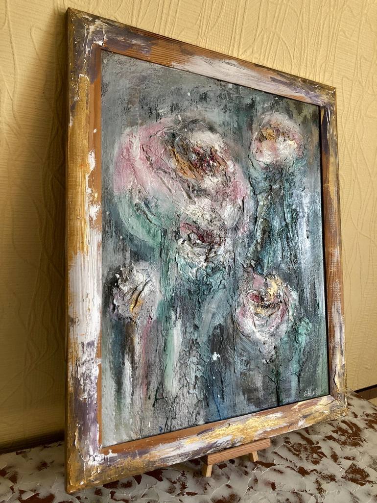 Original Abstract Still Life Painting by Olha Stas