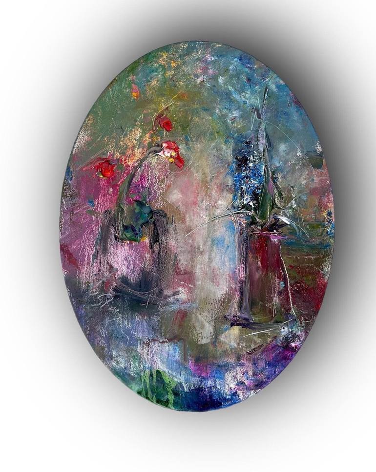 Print of Abstract Floral Paintings by Olha Stas