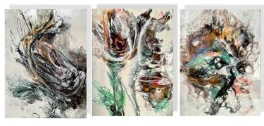 Original Conceptual Abstract Paintings by Olha Stas