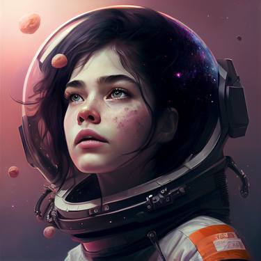 Girl in space thumb