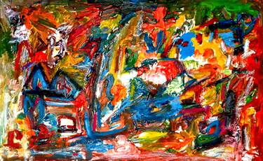 Original Abstract Painting by Serge Vedernikov