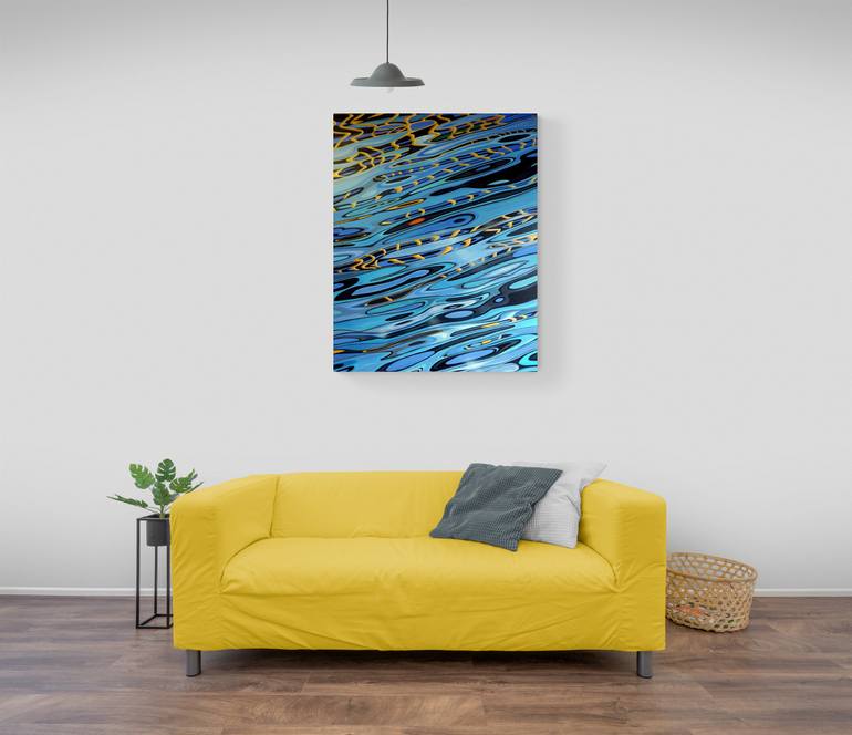 Original Abstract Expressionism Abstract Painting by Alan Weston