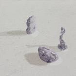 TISSUES I ACCIDENTALLY WASHED IN MY TROUSERS  III (WEST – EAST) by Arjan Pregl