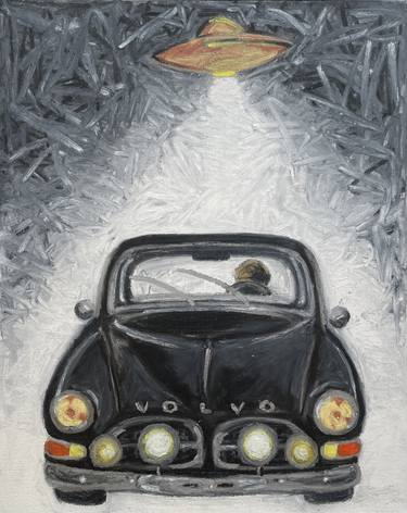 Print of Pop Art Car Paintings by Caroline Killoury