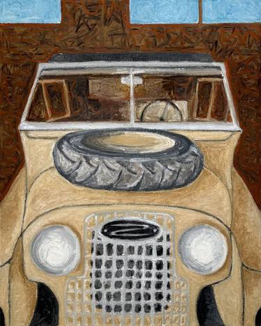 Original Pop Art Car Paintings by Caroline Killoury