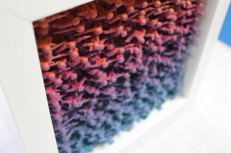Original Modernism Abstract Painting by Abby Elizabeth