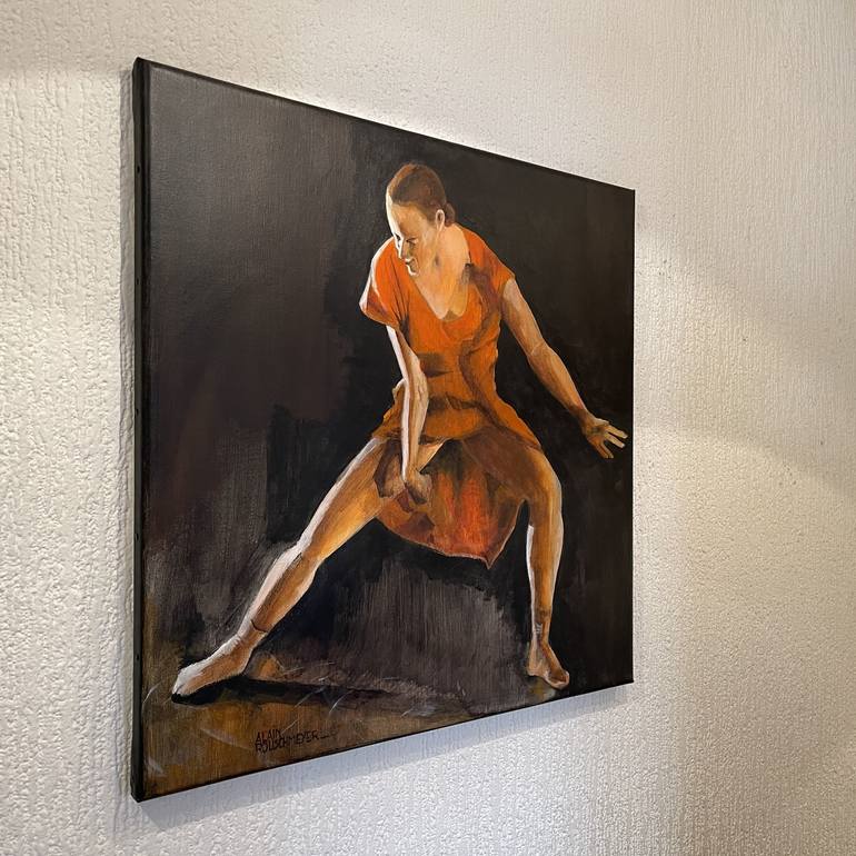 Original Figurative Women Painting by Alain Rouschmeyer