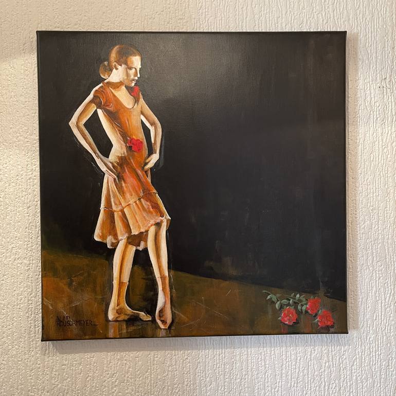 Original Women Painting by Alain Rouschmeyer