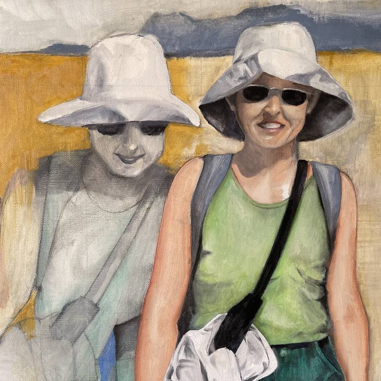 Original Figurative People Painting by Alain Rouschmeyer