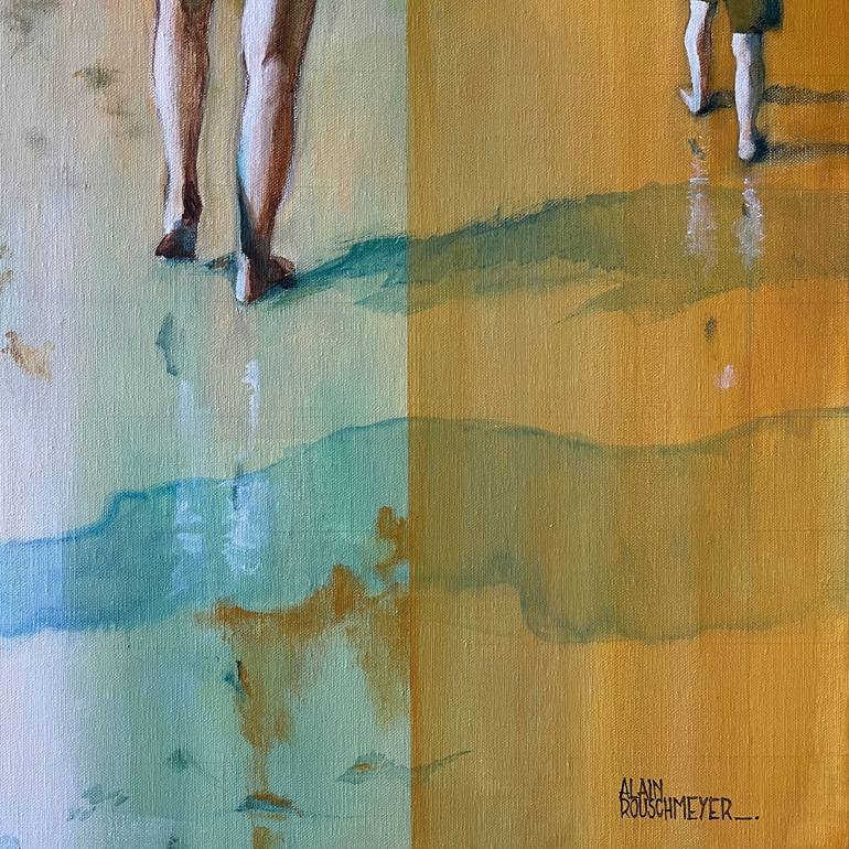 Original Figurative People Painting by Alain Rouschmeyer