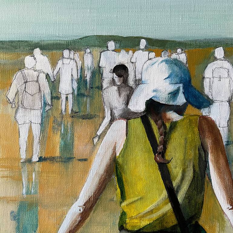 Original Figurative People Painting by Alain Rouschmeyer