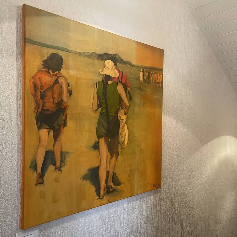 Original Figurative Landscape Painting by Alain Rouschmeyer