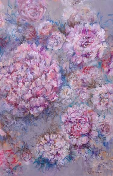 Original Floral Paintings by Yuliya PITOIS