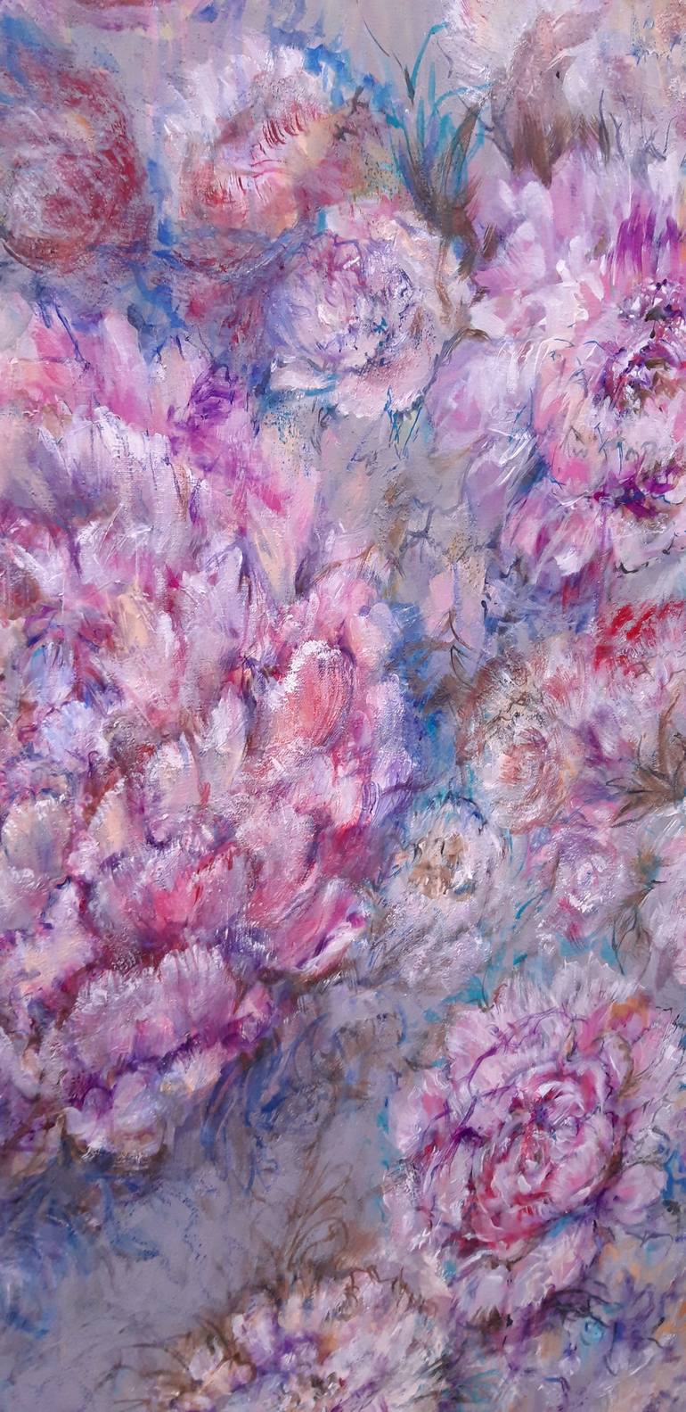 Original Floral Painting by Yuliya PITOIS