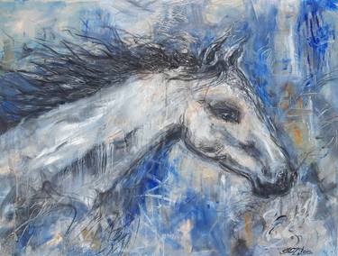 Original Horse Paintings by Yuliya PITOIS