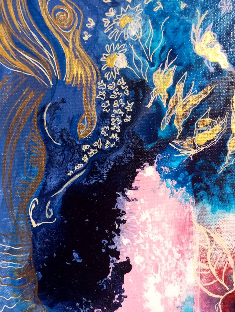 Original Contemporary Love Painting by Francesca Volchitza Marta