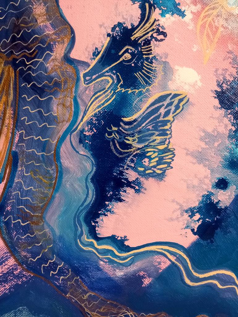 Original Contemporary Love Painting by Francesca Volchitza Marta