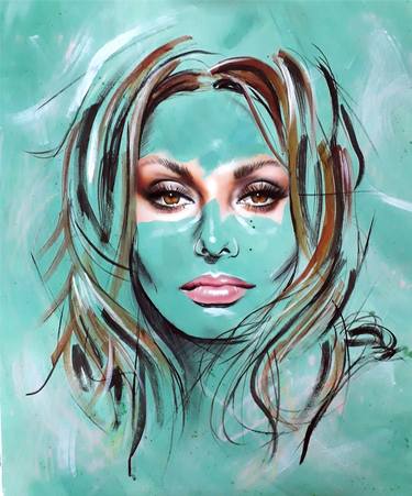 Original Celebrity Paintings by Simona Zecca