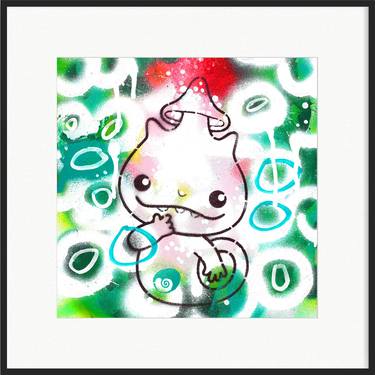 Willy Wizard 23/25 original painting + free NFT thumb