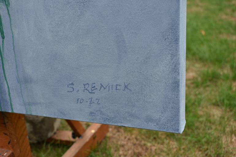 Original Abstract Expressionism Abstract Painting by Stephen Remick