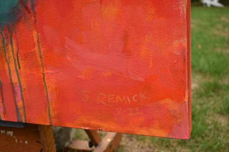 Original Abstract Expressionism Abstract Painting by Stephen Remick