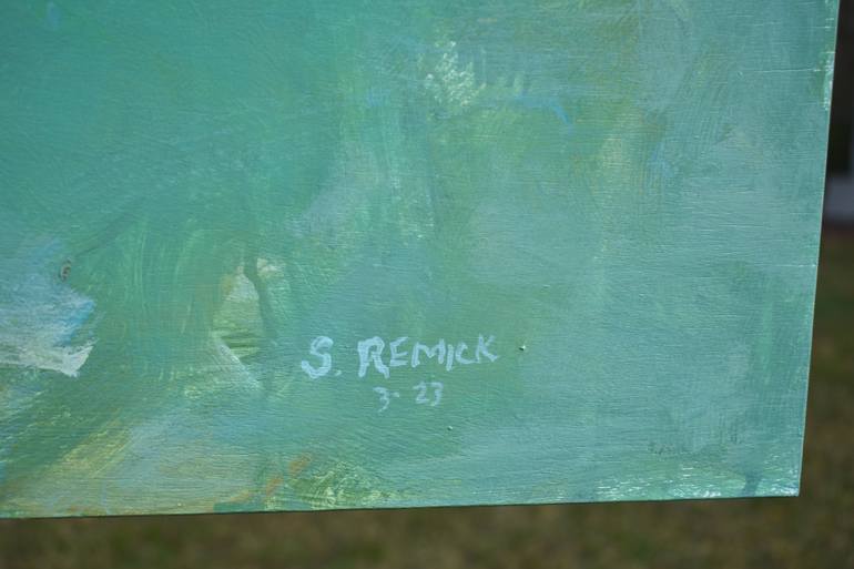 Original Abstract Expressionism Water Painting by Stephen Remick