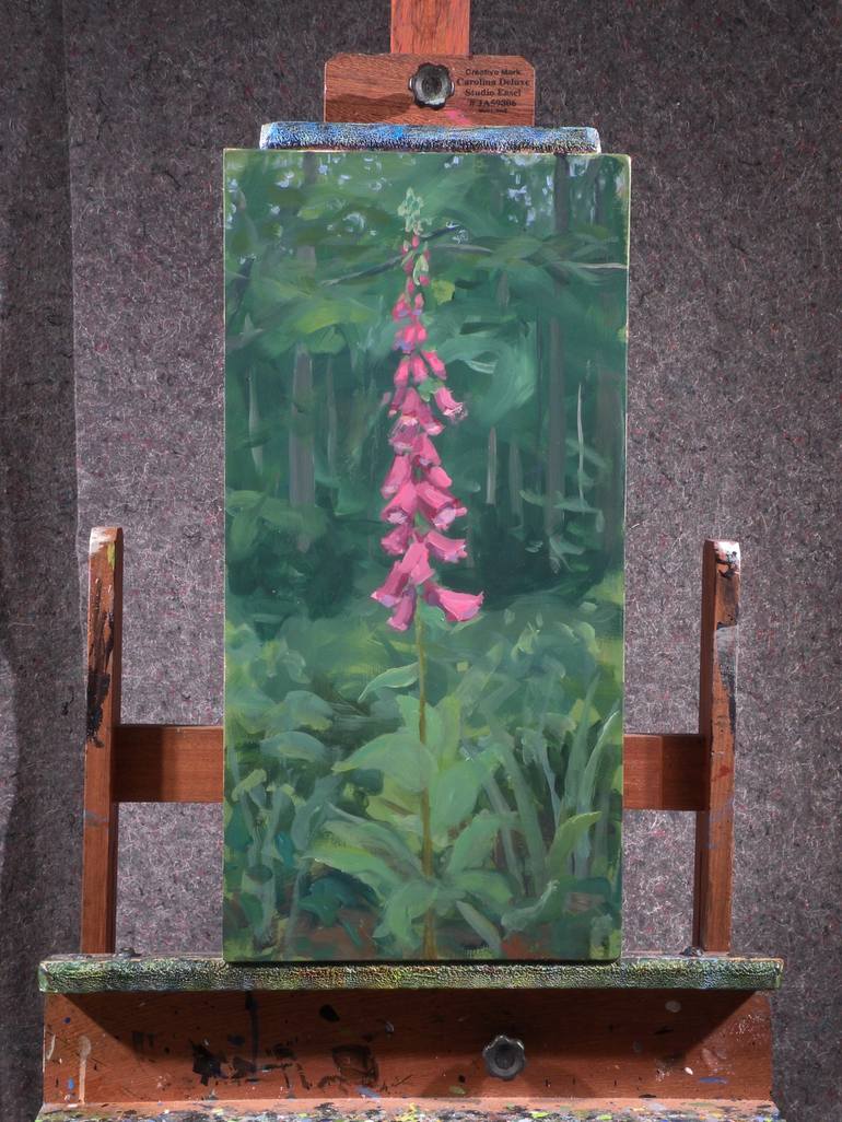 Original Expressionism Floral Painting by Stephen Remick
