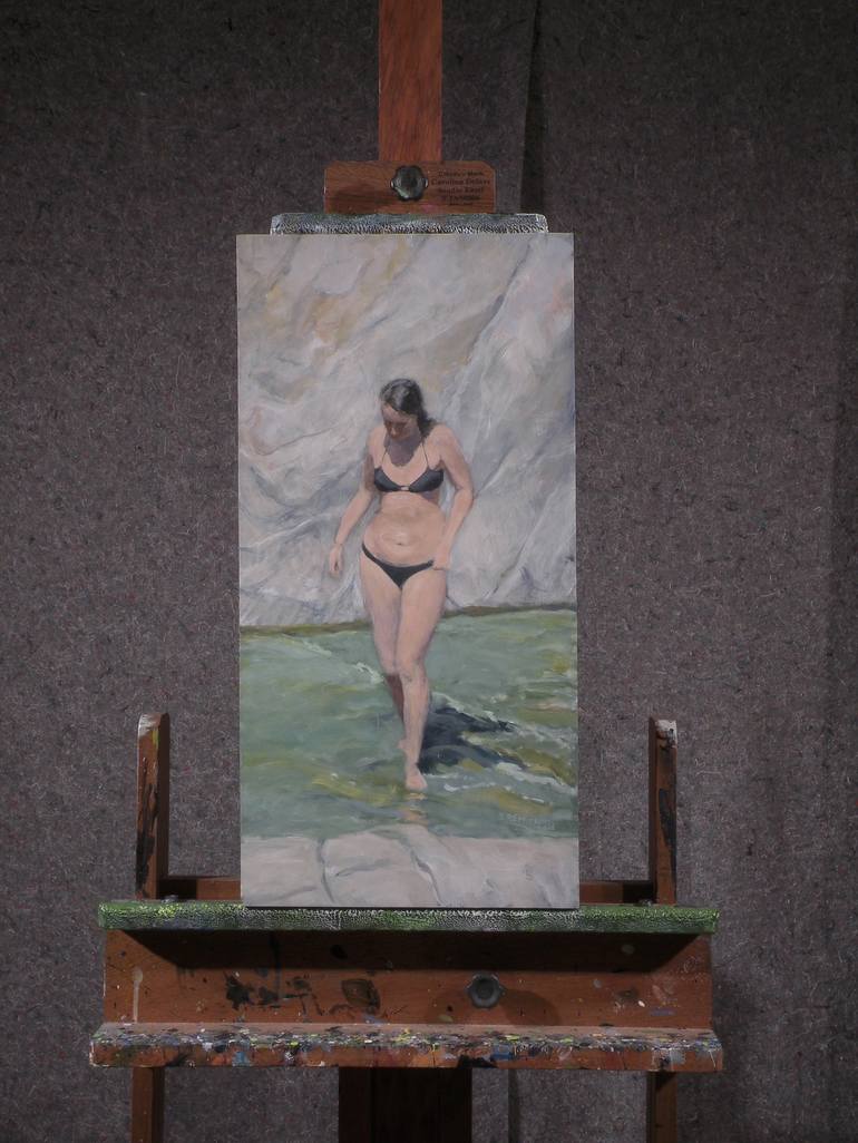 Original Women Painting by Stephen Remick