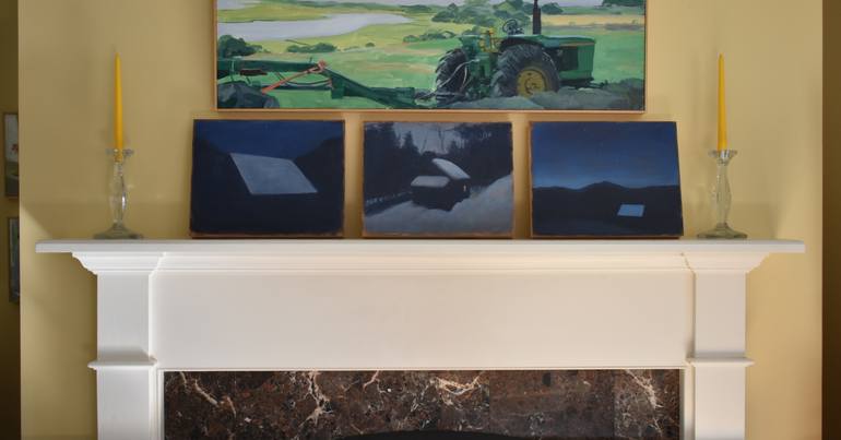 Original Abstract Landscape Painting by Stephen Remick