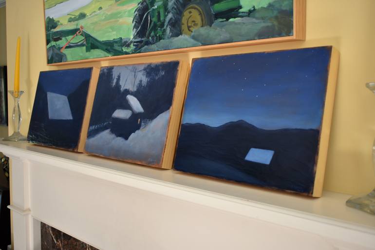 Original Abstract Landscape Painting by Stephen Remick