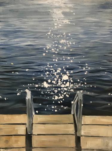 Original Photorealism Seascape Paintings by James Pouliot