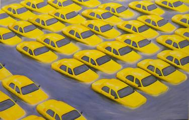 Original Car Paintings by Federica Filippelli