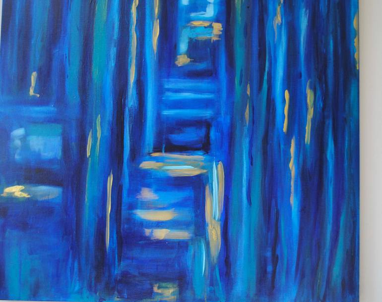 Original Abstract Painting by Margaret Fronimos
