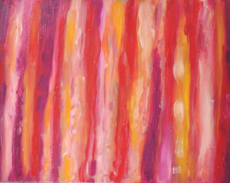 Original Abstract Painting by Margaret Fronimos