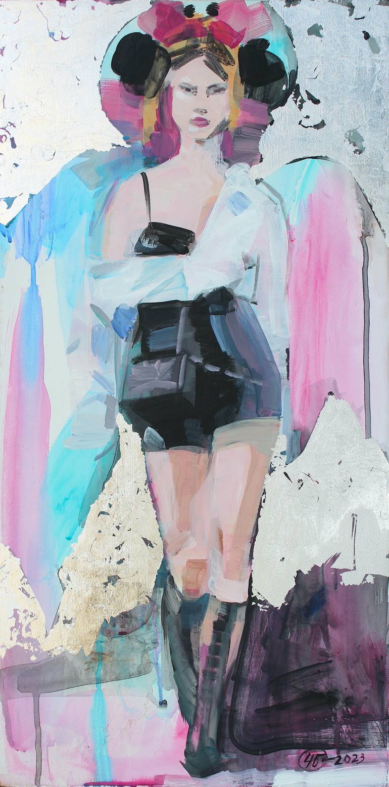 Original Baroque Classical Mythology Painting by Izabella Chulkova