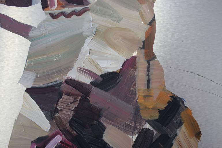 Original Documentary Men Painting by Izabella Chulkova