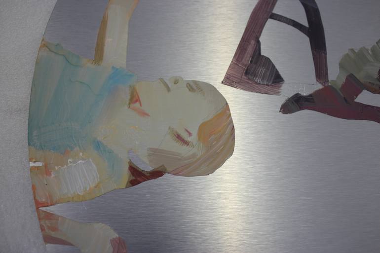 Original Documentary Men Painting by Izabella Chulkova