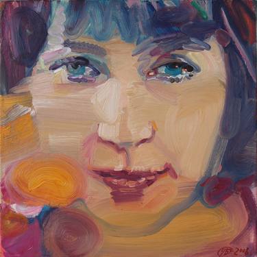 Original Expressionism Women Paintings by Izabella Chulkova
