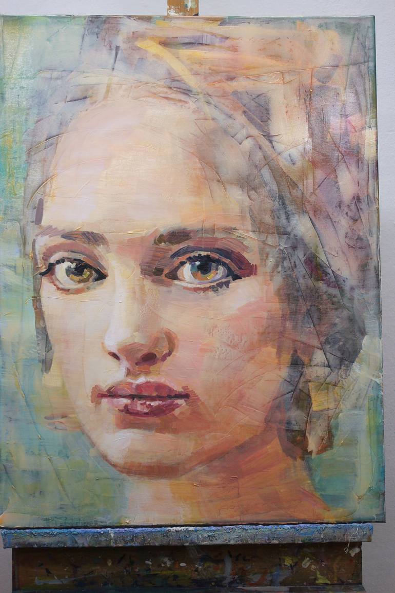 Original Women Painting by Izabella Chulkova