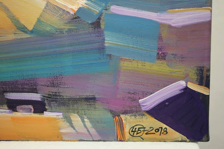 Original Expressionism Landscape Painting by Izabella Chulkova