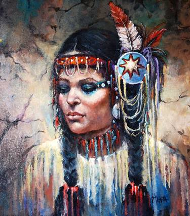 Original Culture Paintings by Geraldine Arata