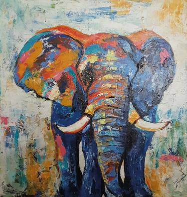 Print of Expressionism Animal Paintings by Dolph KAYITANKORE