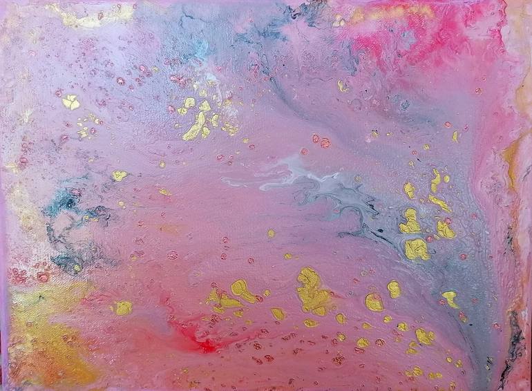 Original Abstract Painting by Anna Schönfeld