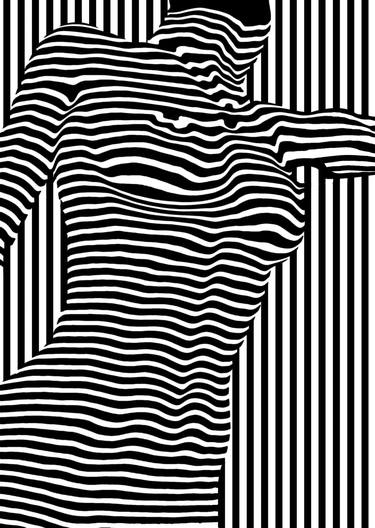 Woman stripes - Limited Edition of 5 thumb