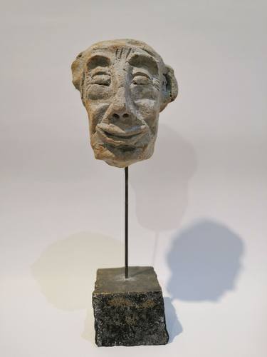 Original Portrait Sculpture by Rolf Krieger