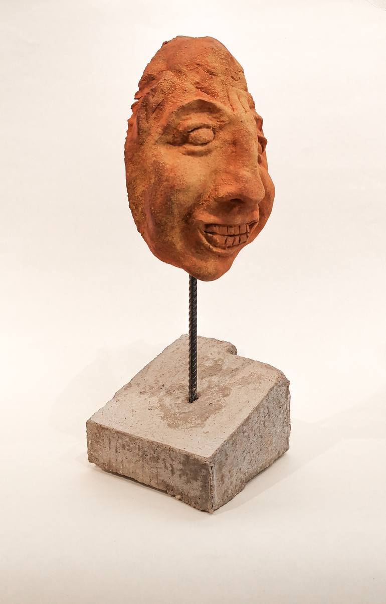 Original Fine Art Portrait Sculpture by Rolf Krieger