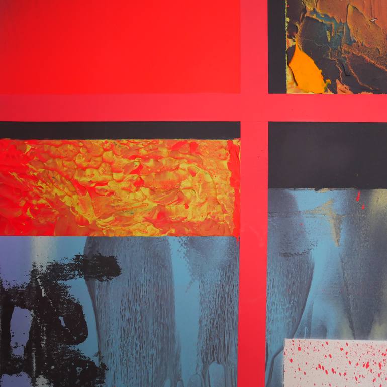Original Abstract Painting by O K H O