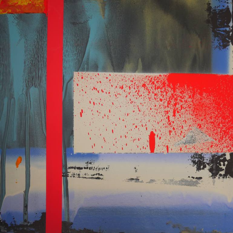 Original Abstract Painting by O K H O