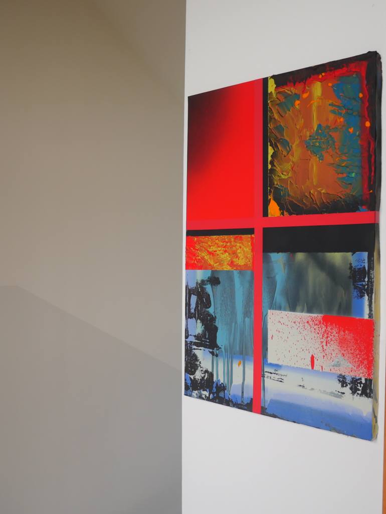 Original Abstract Painting by O K H O