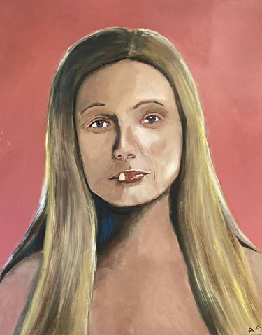 Original Pop Art Portrait Paintings by Ashley Chafin